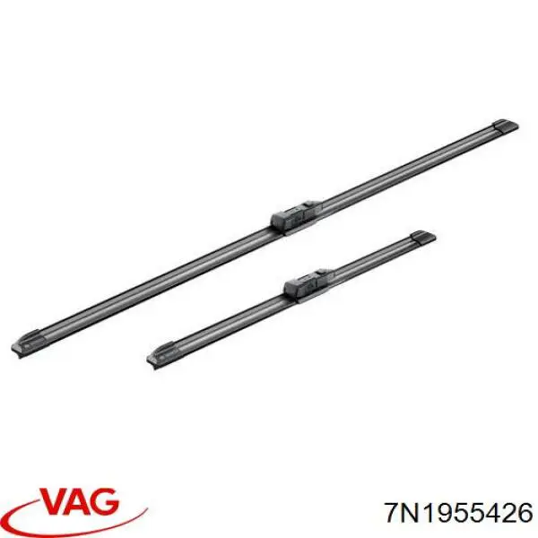 Щітка-двірник лобового скла, комплект з 2-х шт. VAG 7N1955426 ціна, від 26.27 USD