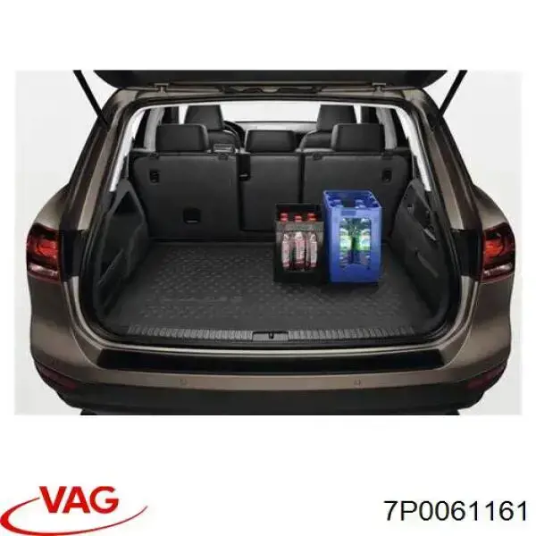 Килимок багажного відсіку Volkswagen Touareg 2 (7P5) (Фольцваген Туарег)