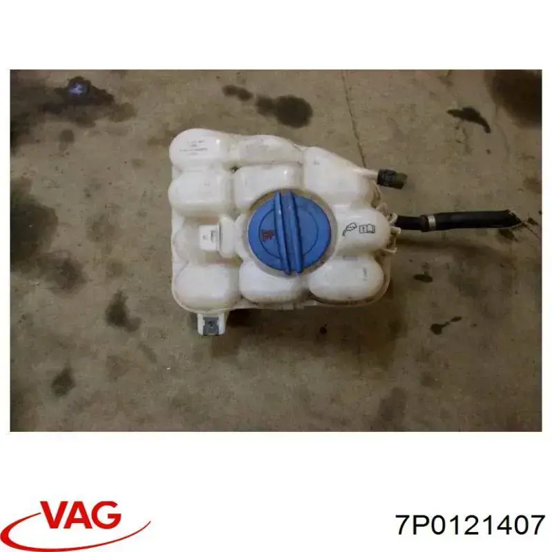 Купити 7P0121407 VAG Водяний бачок системи охолодження