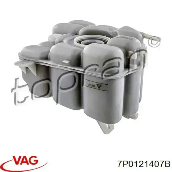 Купити 7P0121407B VAG Водяний бачок системи охолодження