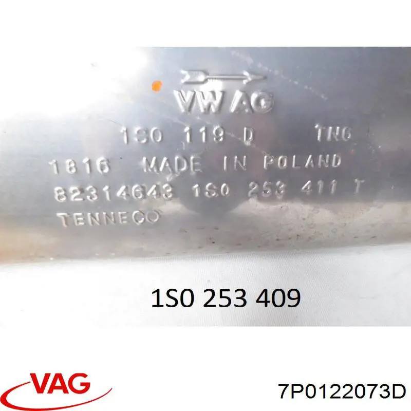  VAG 7P0122073D