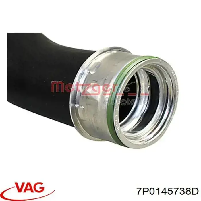 Купити 7P0145738D VAG Шланг/патрубок интеркуллера