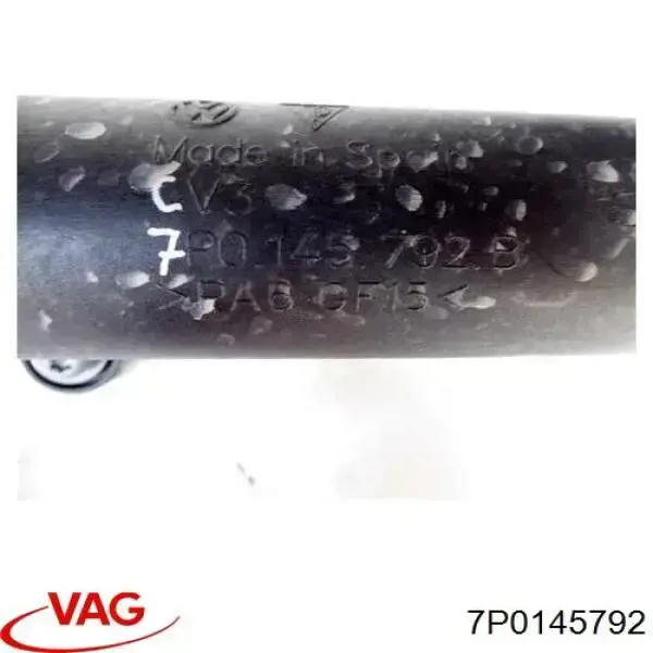 Купити 7P0145792 VAG Шланг/патрубок интеркуллера