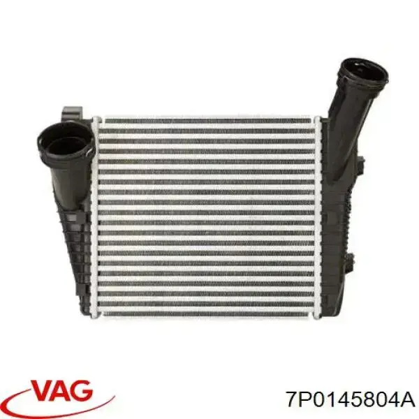 7P0145804A VAG радіатор интеркуллера