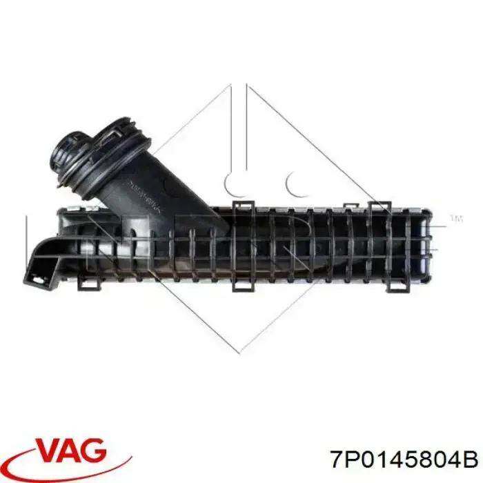 Купити 7P0145804B VAG Радіатор интеркуллера
