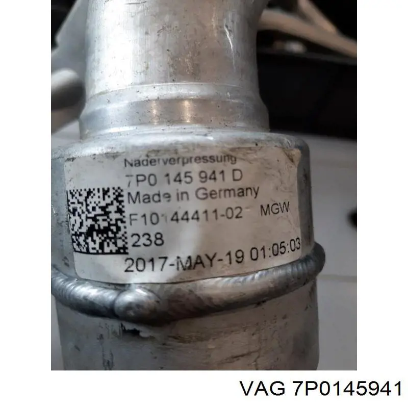 Купити 7P0145941 VAG Шланг/патрубок интеркуллера