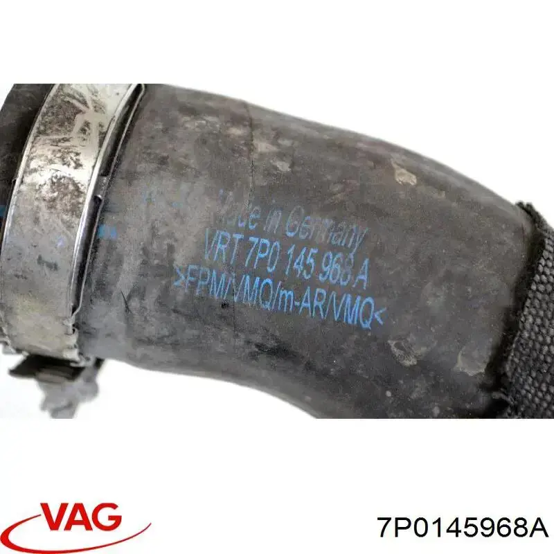Шланг/патрубок интеркуллера VAG 7P0145968A ціна, від 95.61 USD