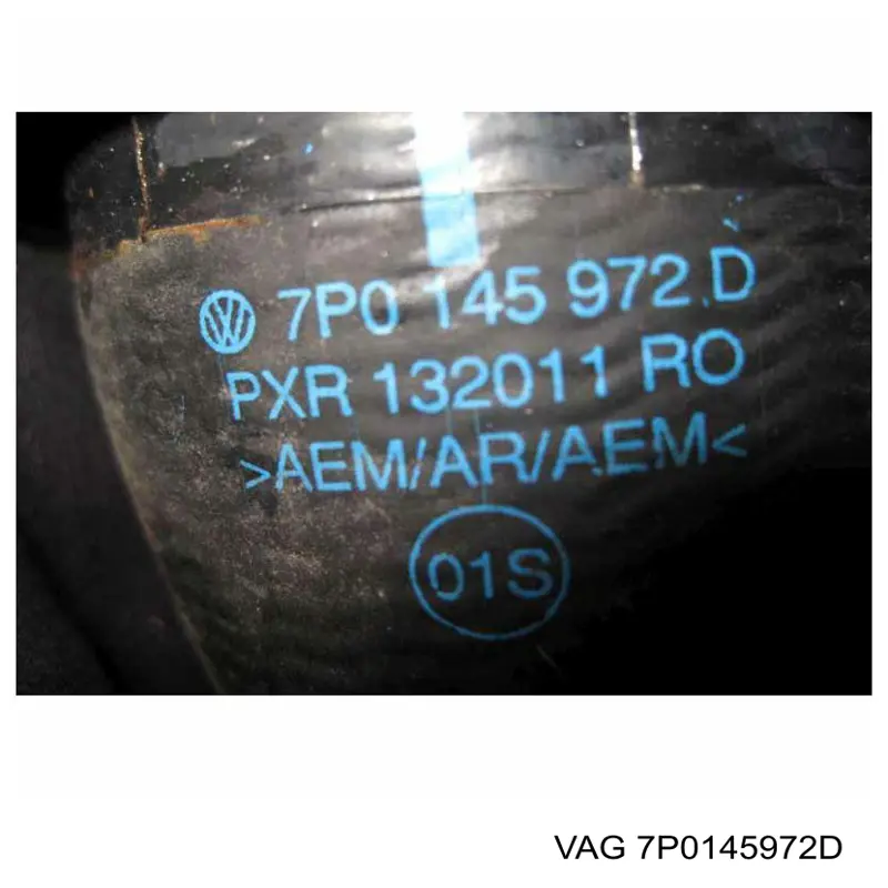 Трубка, що нагнітається VAG 7P0145972B ціна, від 48.93 USD
