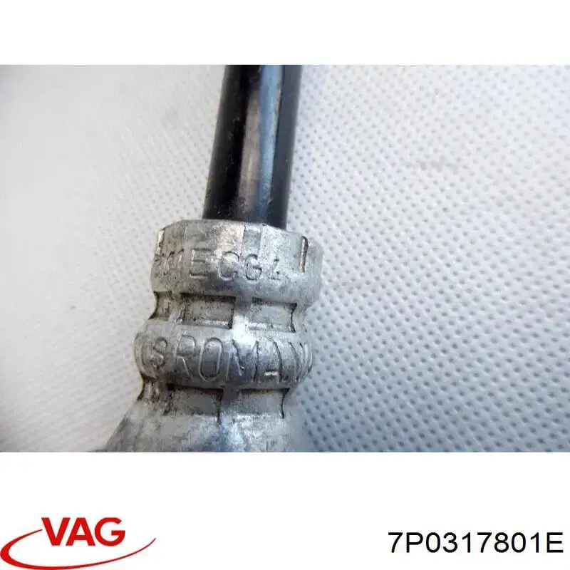 Трубка масляного радіатора АКПП, здвоєна VAG 7P0317801E ціна, від 67.72 USD