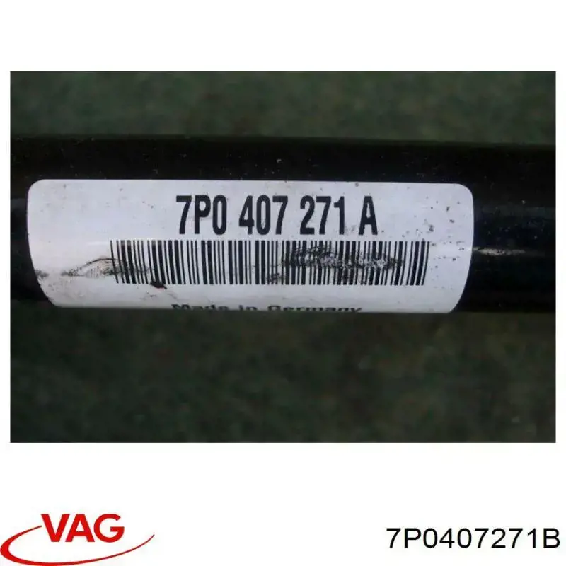 Вісь передня VAG 7P0407271BV ціна, від 50.67 USD