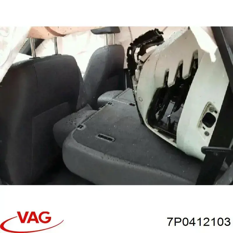 Купити 7P0412103 VAG Проставка (гумове кільце) пружини передньої, нижня