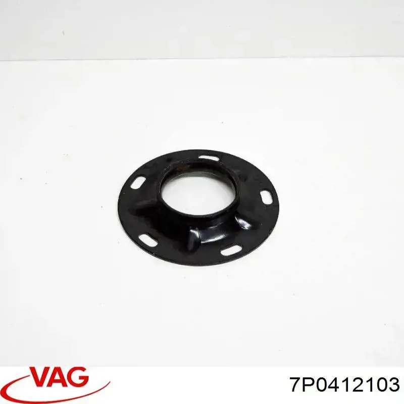 7P0412103 VAG Проставка (гумове кільце) пружини передньої, нижня