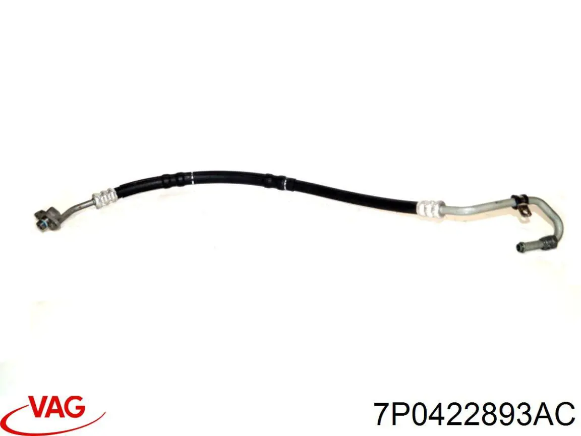 7P0422893AC VAG Трубка високого тиску ГПК