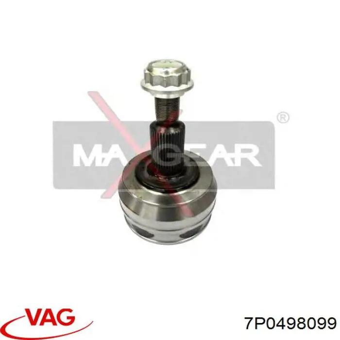 ШРУС зовнішній передній 7P0498099 VAG