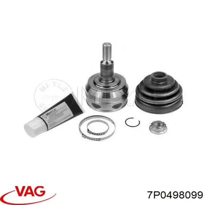 7P0498099 VAG Граната зовнішня
