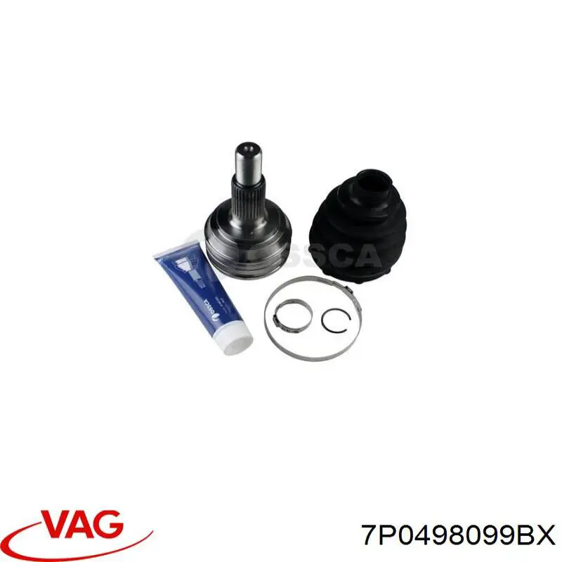 Граната колісна VAG 7P0498099BX ціна, від 47.07 USD