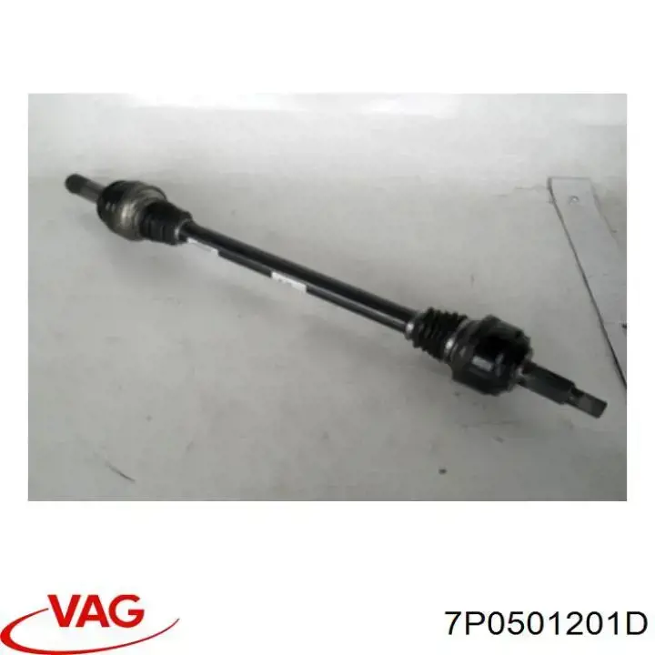 Приводи задніх коліс VAG 7P0501201D ціна, від 63.77 USD