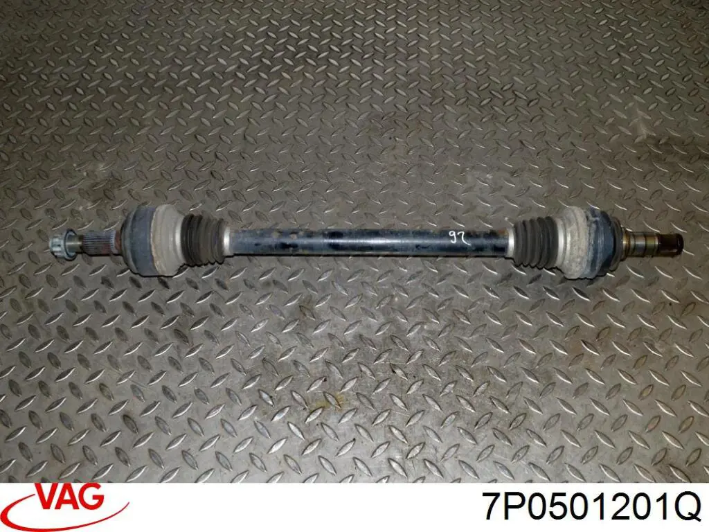 Піввісь задня 7P0501201Q VAG