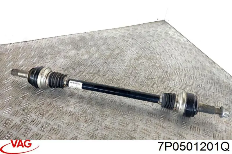 Напіввісь задня VAG 7P0501201Q