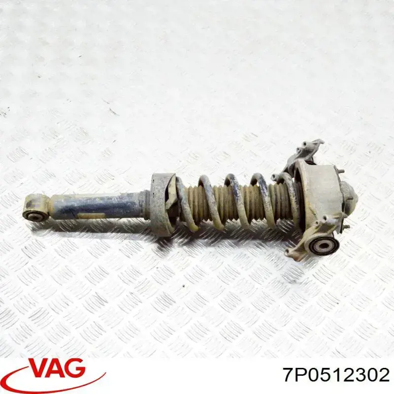 Купити 7P0512302 VAG Опора амортизатора заднього, правого