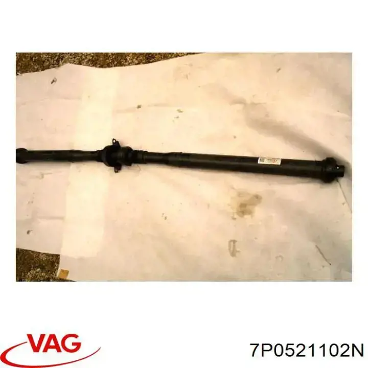 7P0521102N VAG Вал карданний основний заднього моста