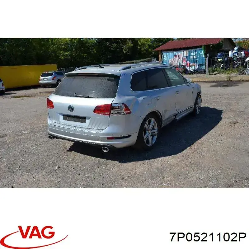 Кардан задній 7P0521102P VAG