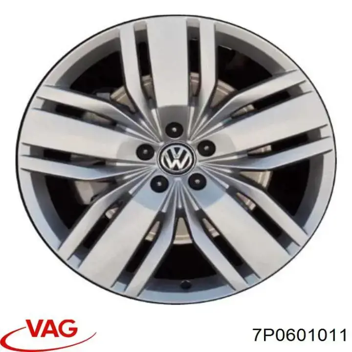 Купити 7P0601011 VAG Докатка, аварійне запасне колесо