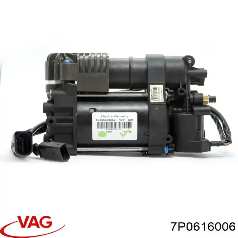 Компресор пневмопідкачкою (амортизаторів) VAG 7P0616006 ціна, від 580.91 USD
