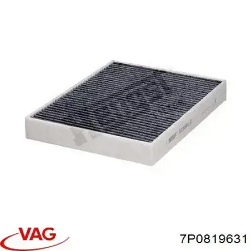 Фільтр повітряний обігрівача VAG 7P0819631 ціна, від 11.16 USD