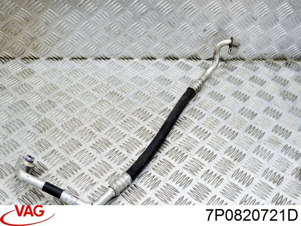7P0820721D VAG Шланг кондиціонера, від компресора до радіатора