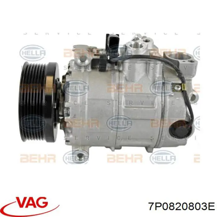 Компресор системи кондиціювання VAG 7P0820803E ціна, від 163.39 USD