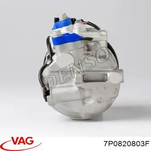 Компресор кондиціонера 7P0820803F VAG