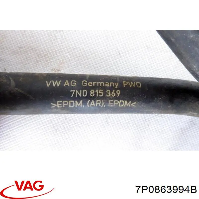 7P0863994B VAG Шумоізоляція моторного щита