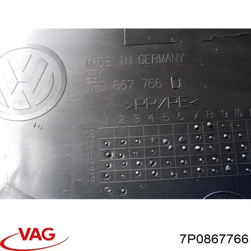 VAG 7P0867766 ціна, від 13.43 USD