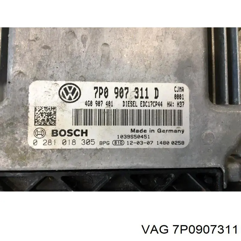 ЕБУ VAG 7P0907311 ціна, від 135.56 USD