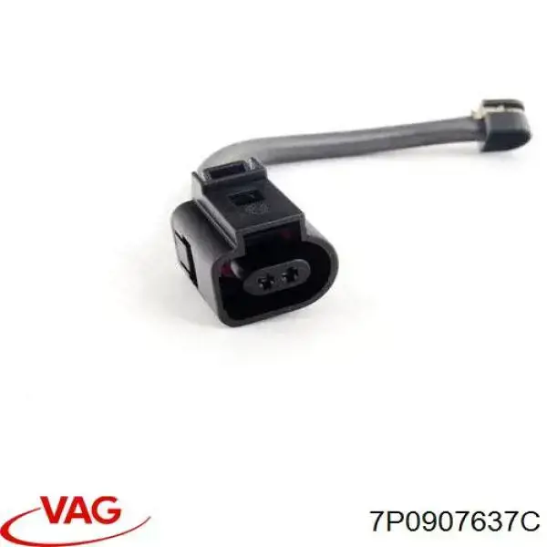 Купити 7P0907637C VAG Датчик зносу гальмівних колодок, задній
