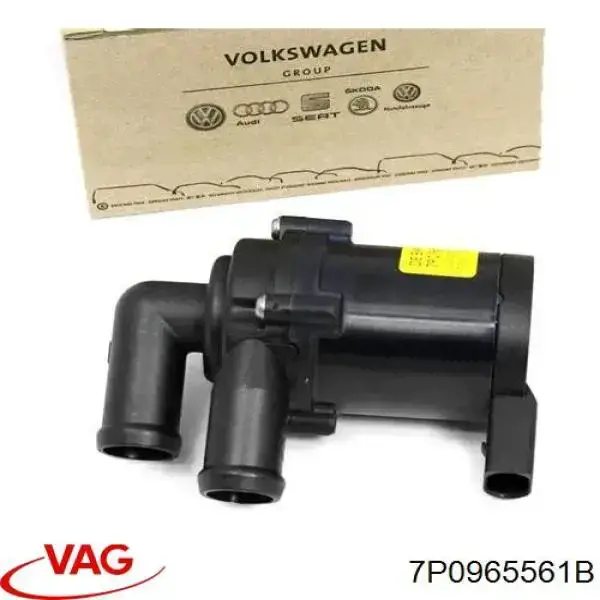 Купити 7P0965561B VAG Помпа водяна, додатковий електричний