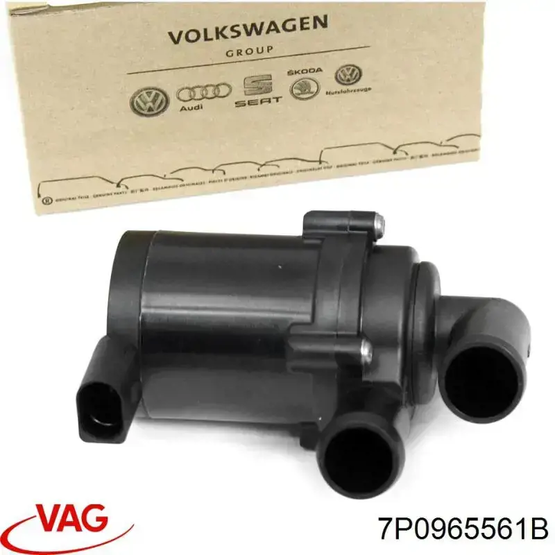 Купити 7P0965561B VAG Помпа водяна, додатковий електричний