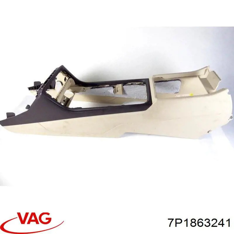 Консоль центральна панелі керування 7P1863241 VAG