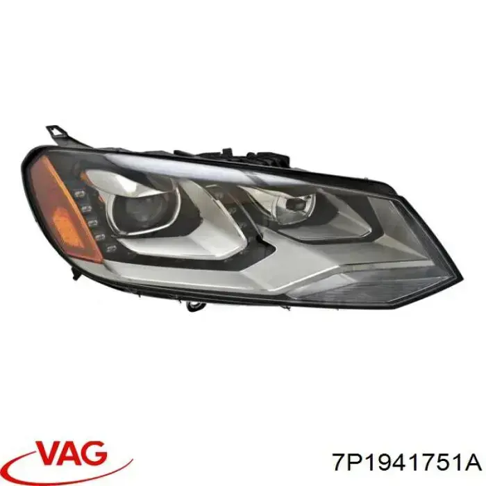Купити 7P1941751A VAG Основна фара в зборі ліва