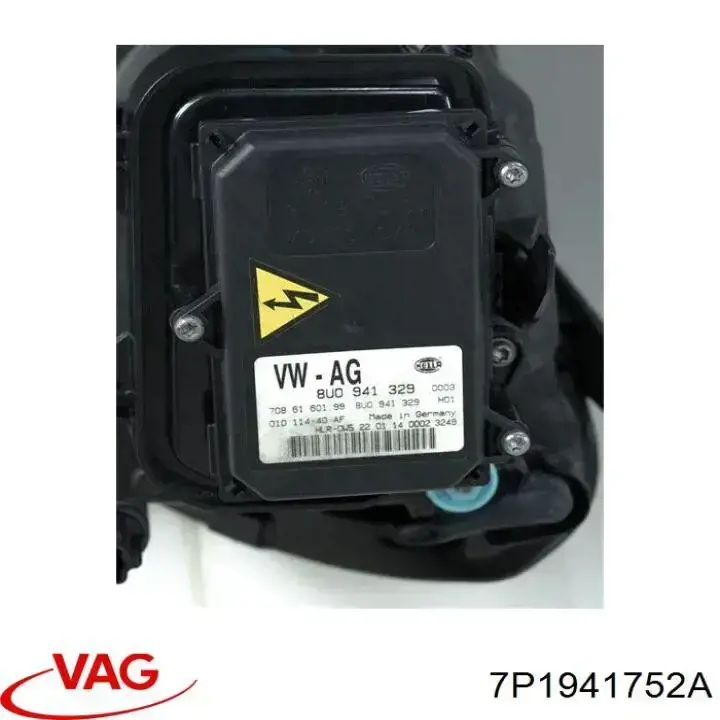 Фара права 7P1941752A VAG