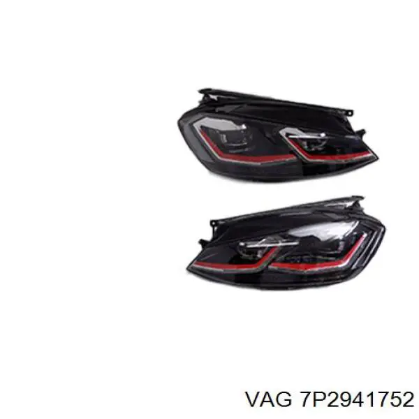  VAG 7P2941752 ціна, від 594.21 USD