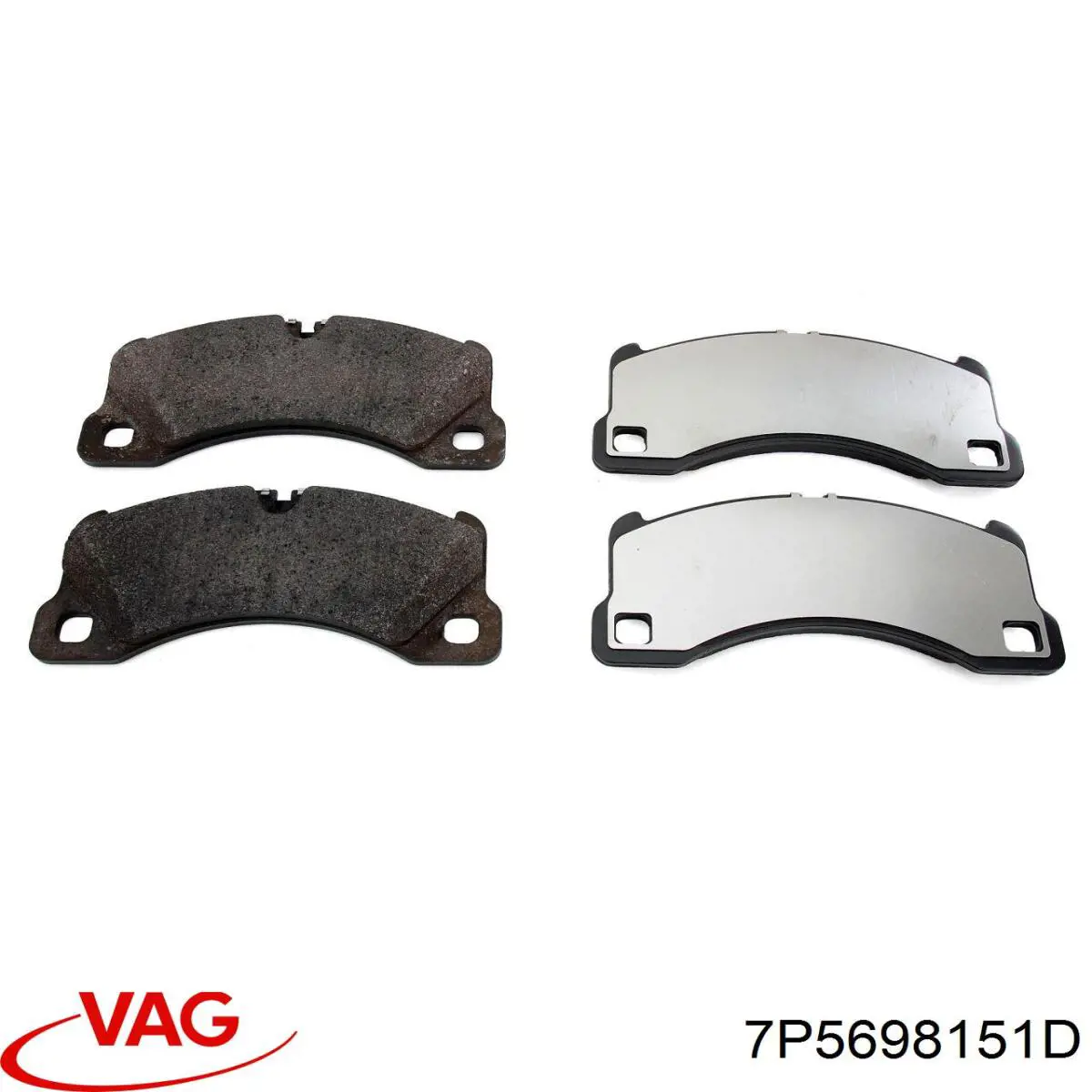 Гальмівні колодки VAG 7P5698151D ціна, від 131.41 USD