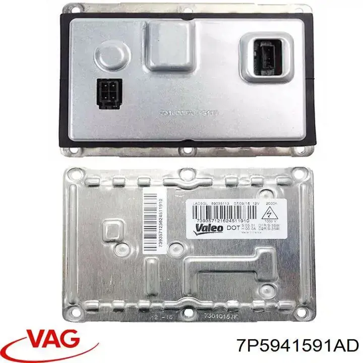 Купити 7P5941591AD VAG Модуль керування (ЕБУ) світлом фар