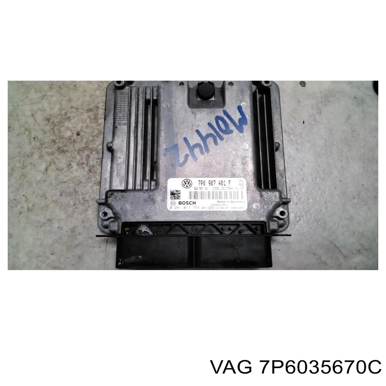 7P6035670C VAG Магнітола (радіо AM/FM)