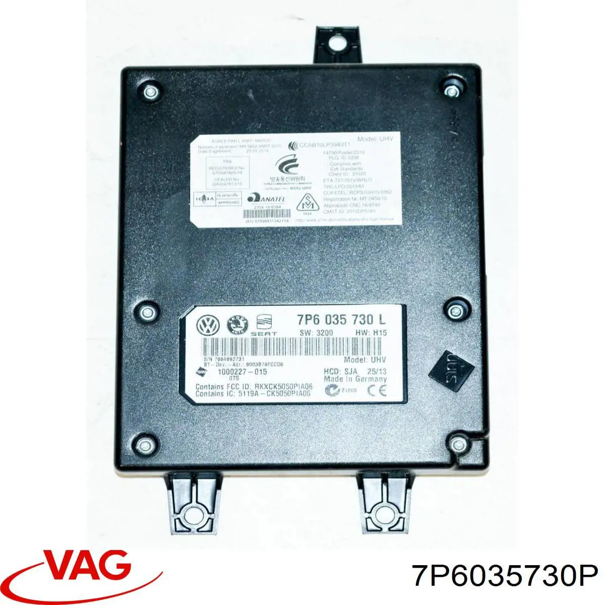 Блок керування Bluetooth VAG 7P6035730P ціна, від 152.03 USD