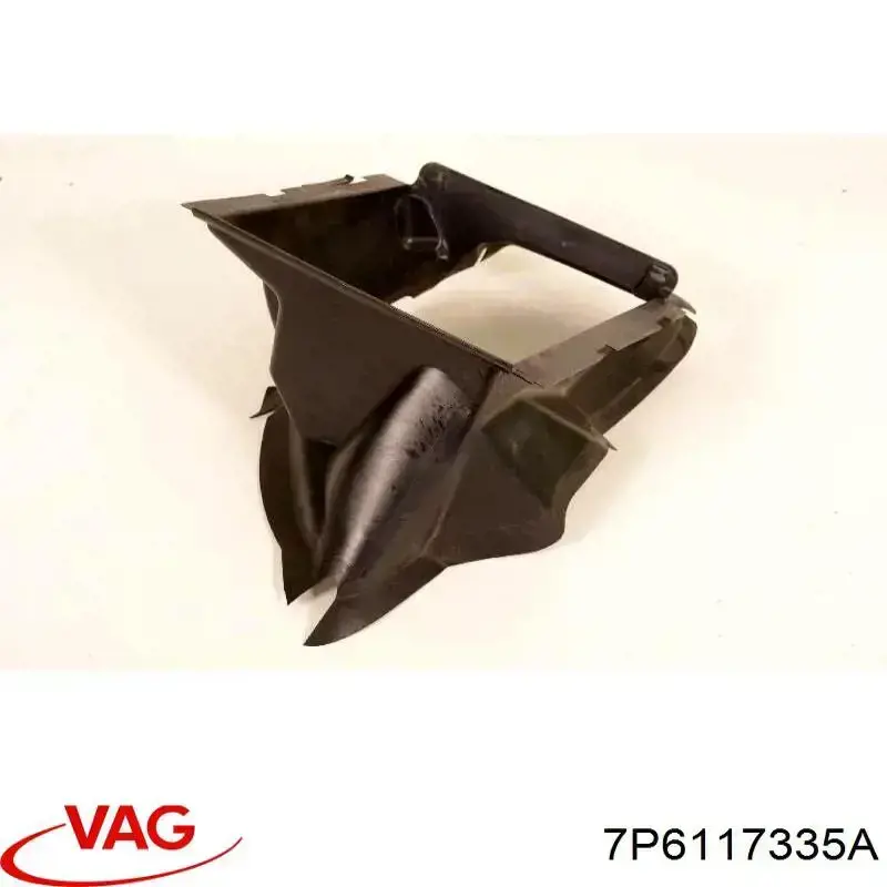 Купити 7P6117335A VAG Повітропровід / дефлектор радіатора интеркуллера, правий