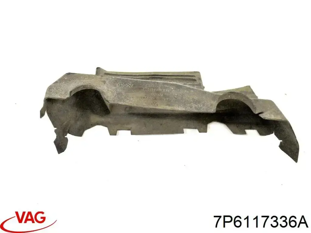 7P6117336A VAG Повітропровід / дефлектор радіатора интеркуллера, правий