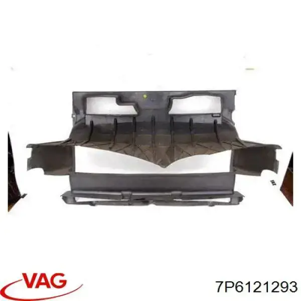 Повітроводи системи охолодження двигуна VAG 7P6121293 ціна, від 114.02 USD