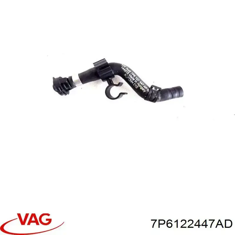 Шланг/патрубок системи охолодження VAG 7P6122447AD ціна, від 38.01 USD